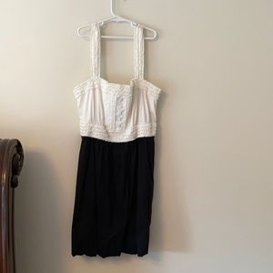 BCBG black and white mini